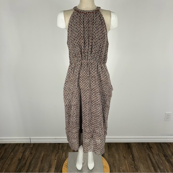 Madewell Black and White Patterned Dress - Picture 2 of 12